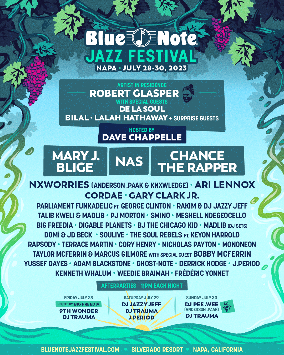 2023 Blue Note Jazz Festival NAPA