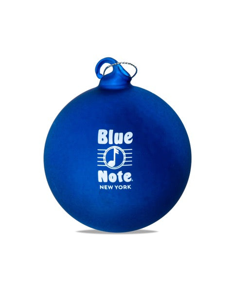 Blue with Silver BN Holiday Ornament