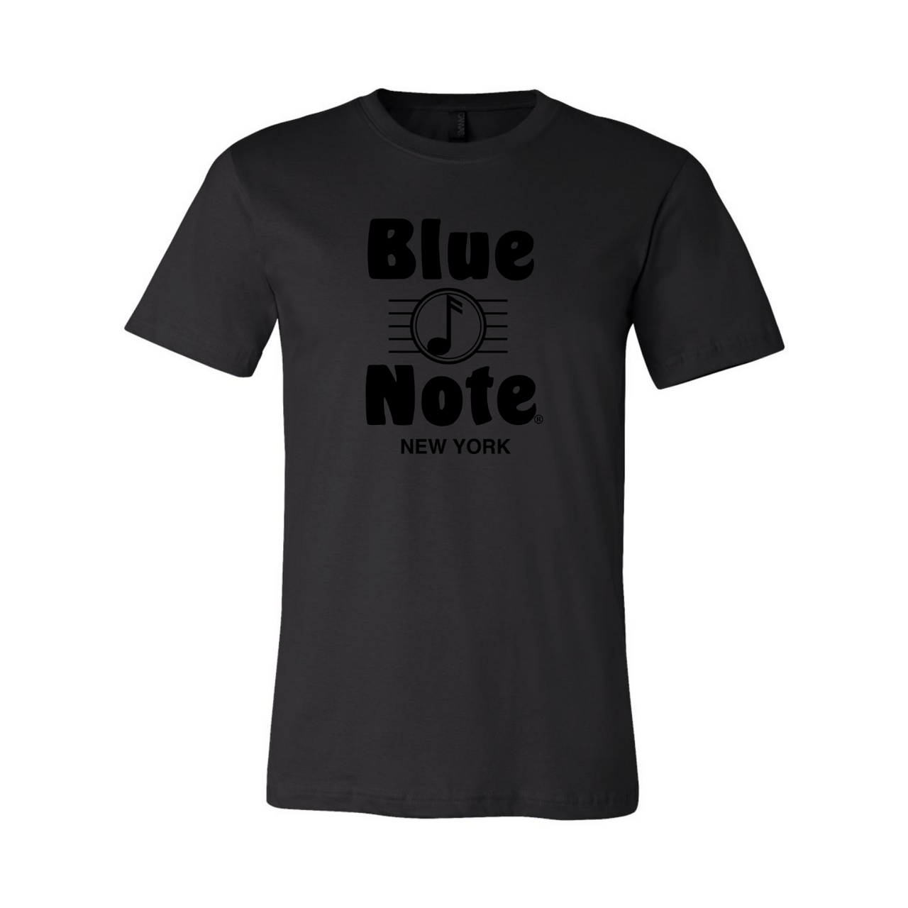 Blue Note Black Tee Black Logo l Unisex