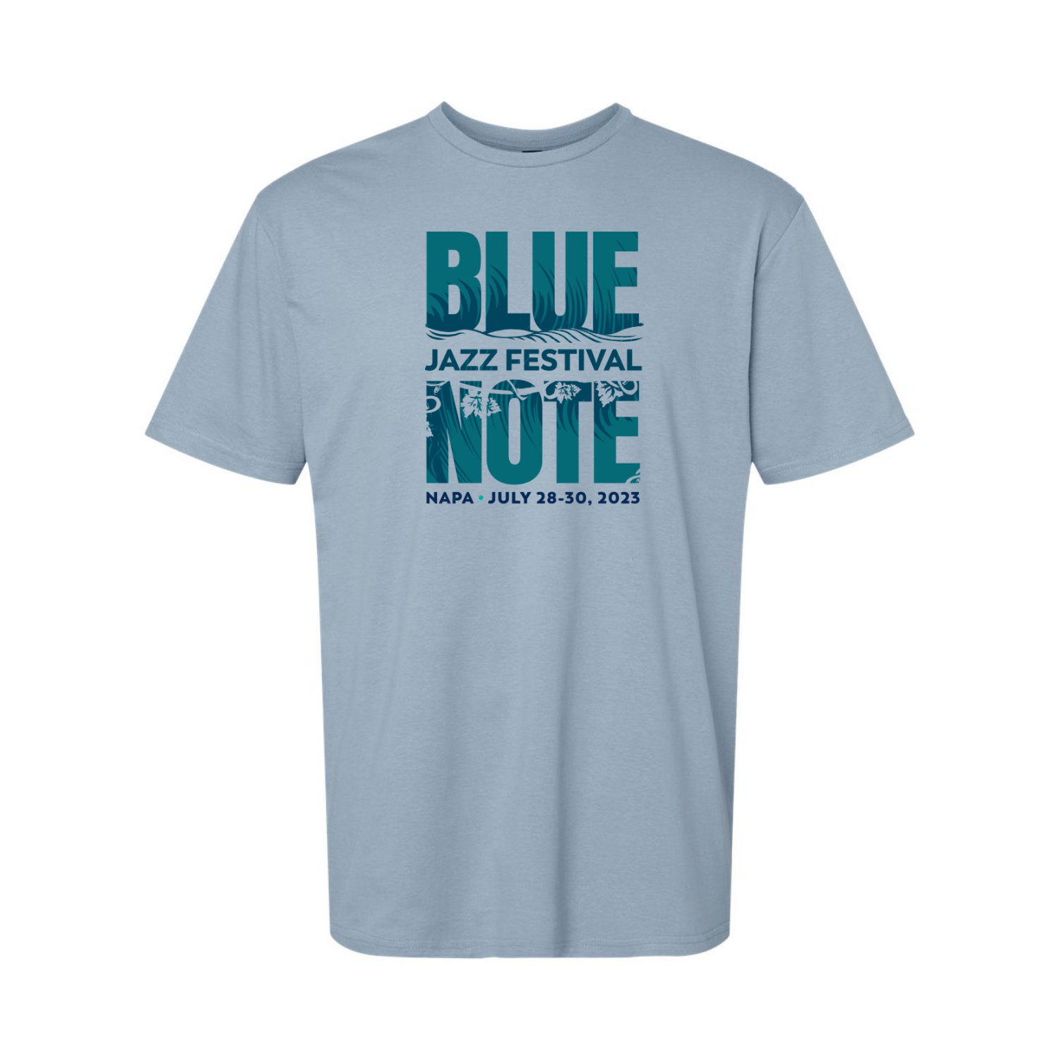 Blue Note Jazz Festival Napa July 2023 Unisex Adult Shirt, Stone Blue