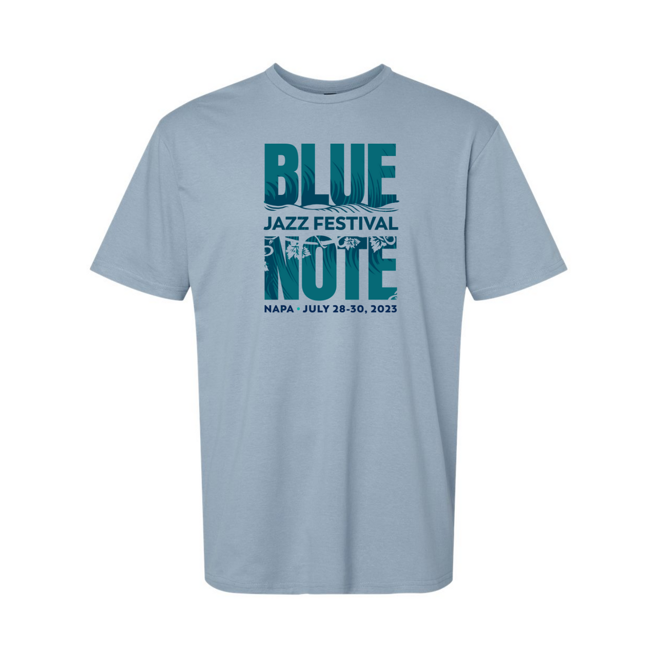 Blue Note Jazz Festival Napa July 2023 Unisex Adult Shirt, Stone Blue