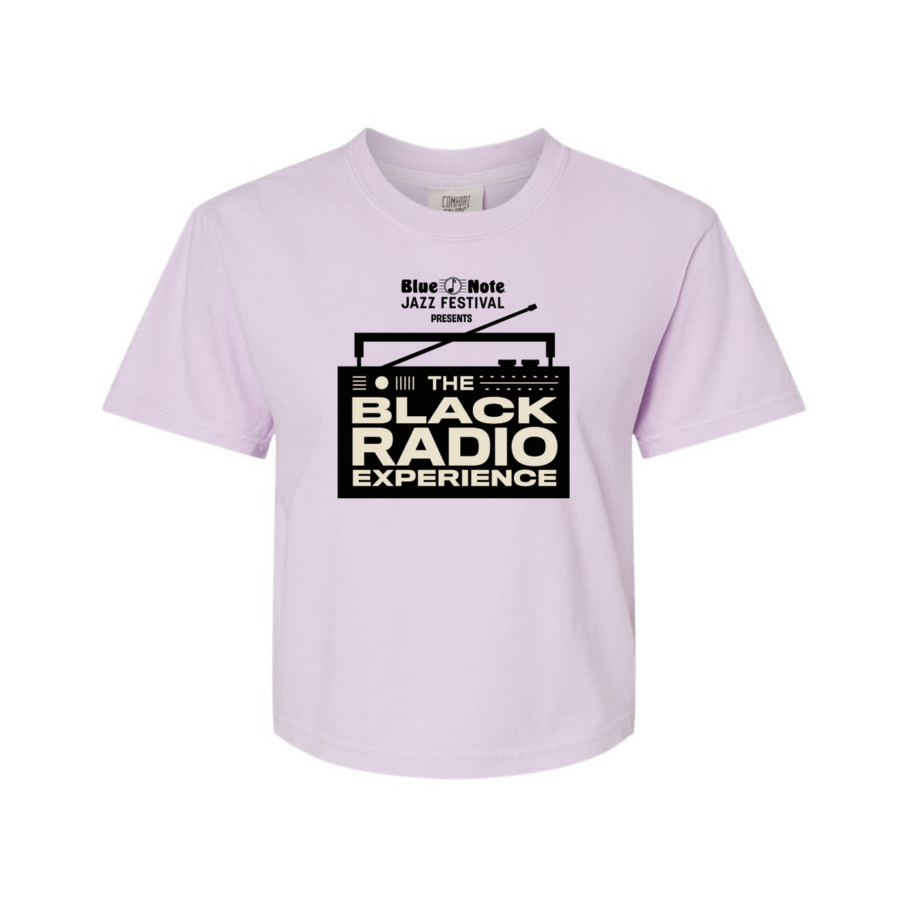 Black Radio Experience - Women's Boxy Tee with Lineup
