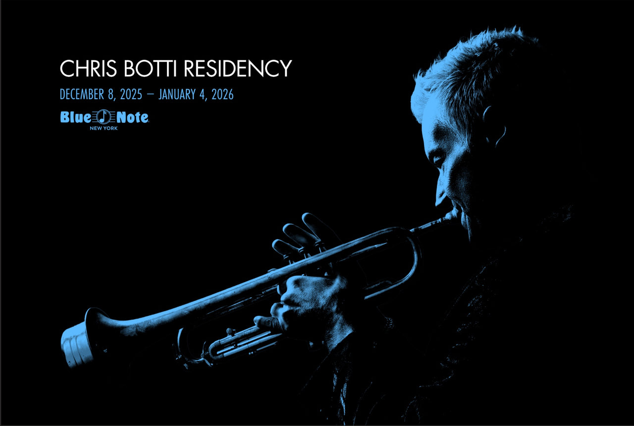 Chris Botti Residency Poster