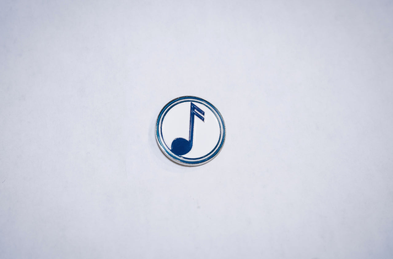 Blue Note Lapel Pin