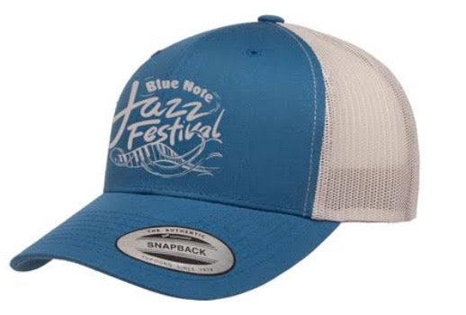 Blue Note Jazz Festival Napa 2023 Hat Steel Blue Silver