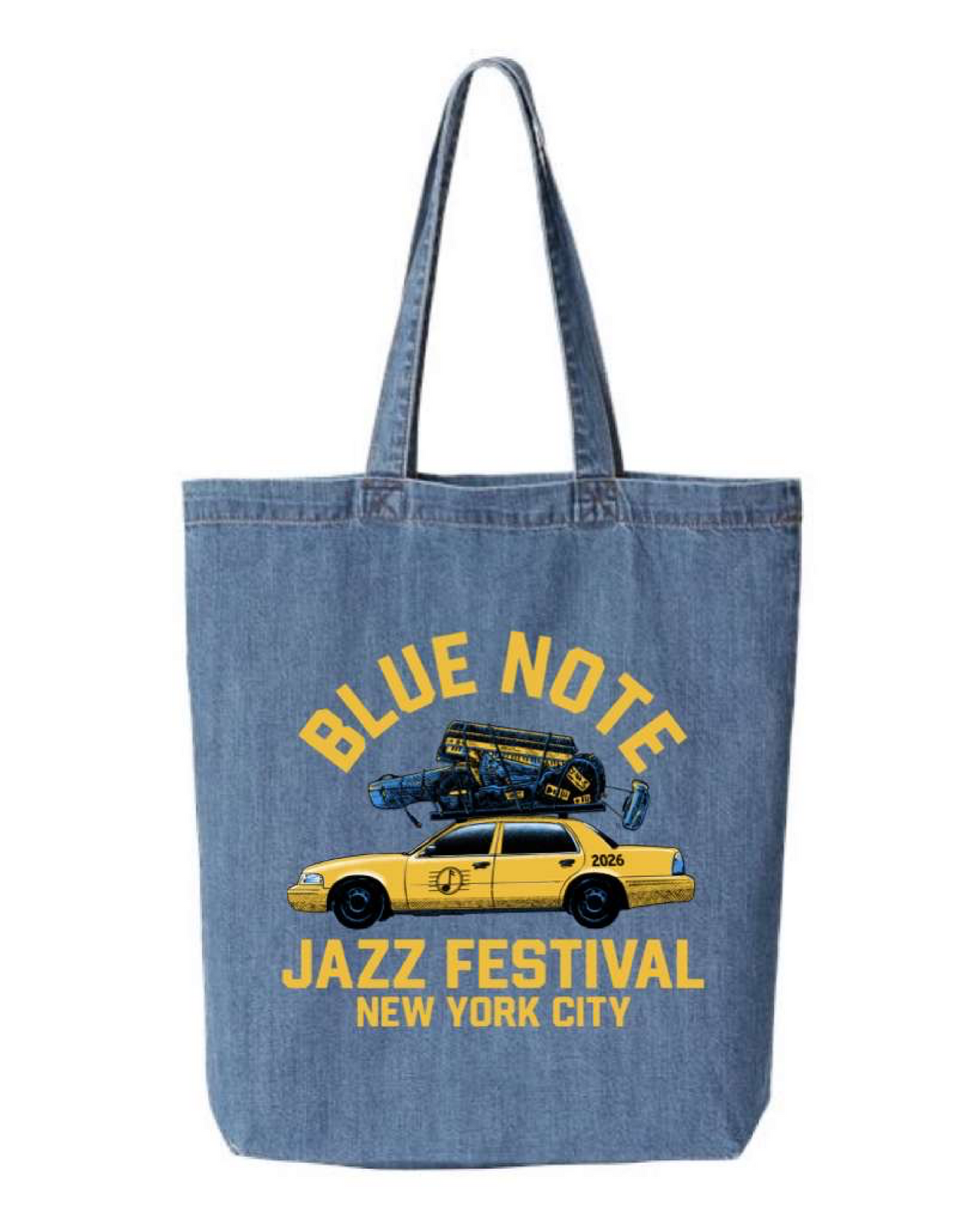 2026 BN Festival Denim Tote Bag