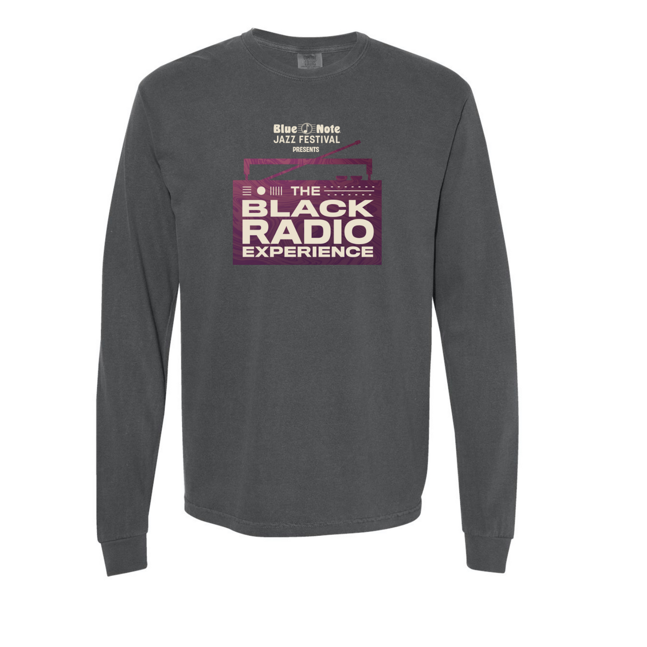 Black Radio Experience - Long-sleeve Tee Pepper