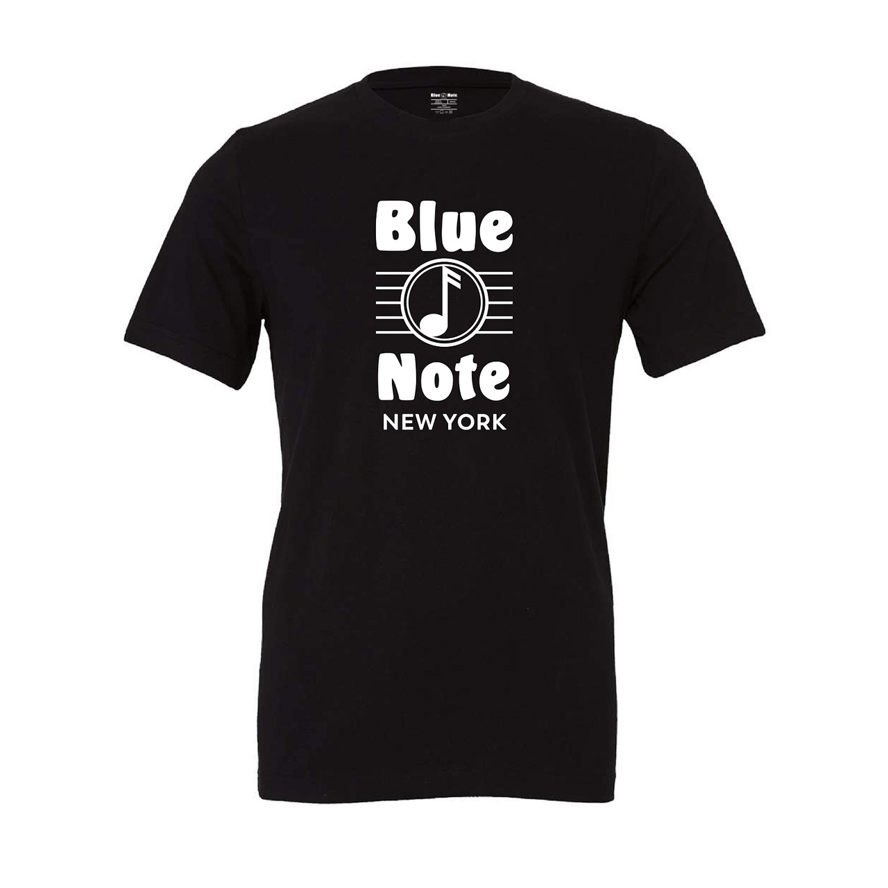 Blue Note Black Tee White Logo l Unisex