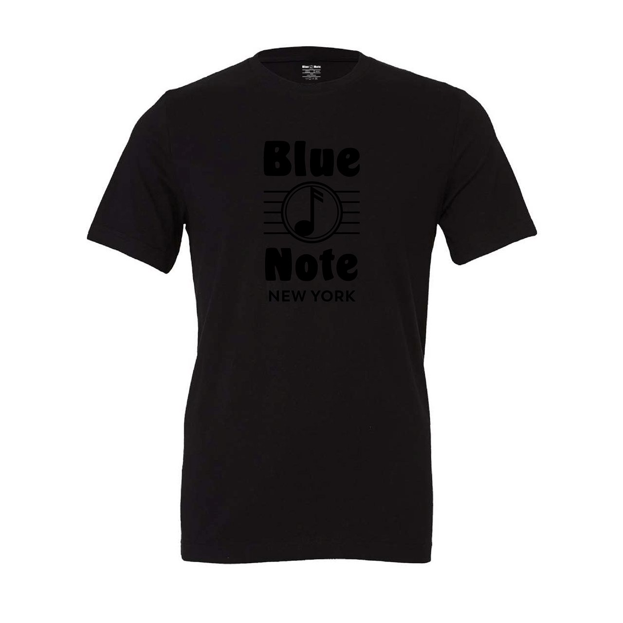Blue Note Black Tee Black Logo l Unisex