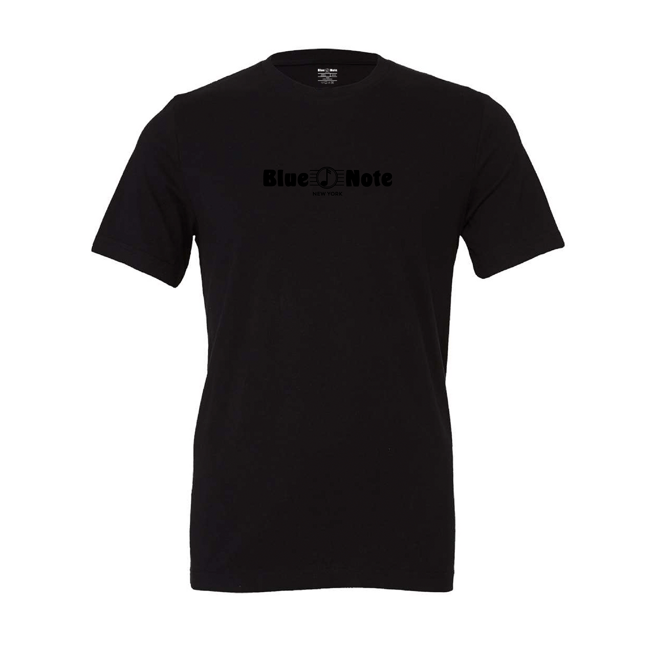 Blue Note Black Tee Black Horizontal Logo l Unisex