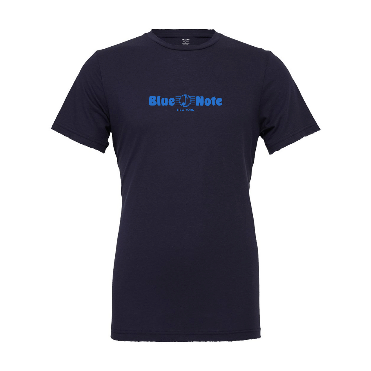 Blue Note Navy Tee Blue Horizontal Logo l Unisex