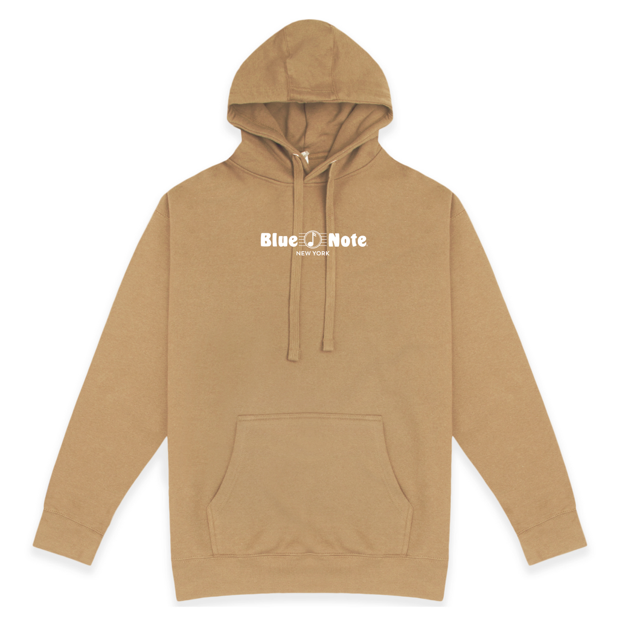 Latte and Khaki Blue Note Hoodie