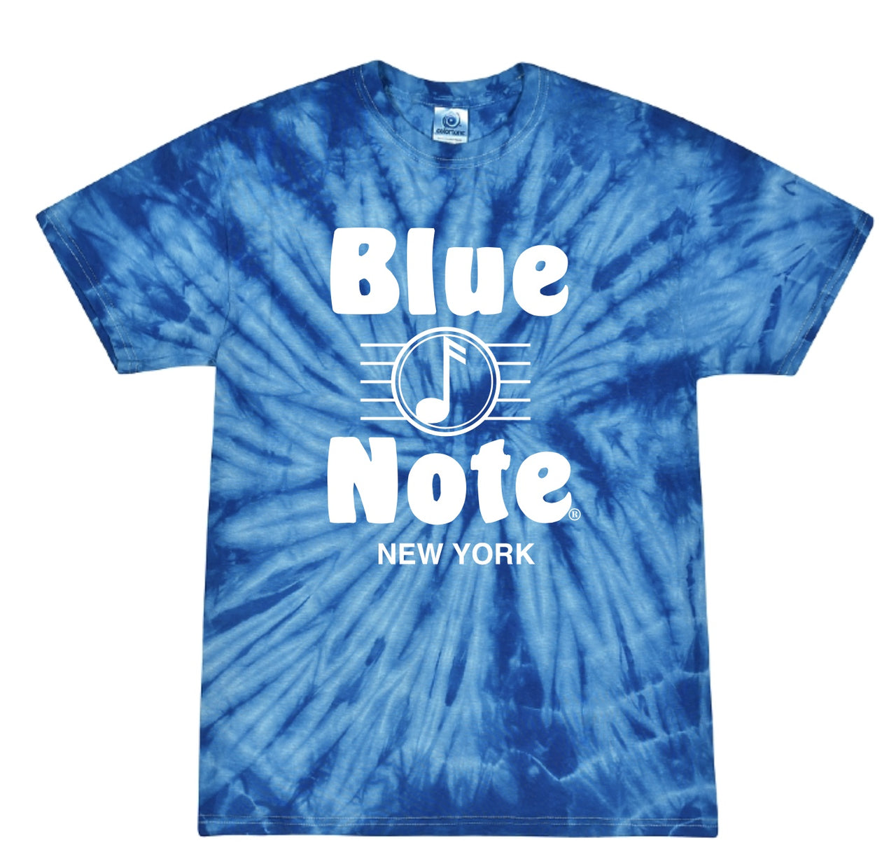 Blue Note Tie Dye Tee White Logo l Unisex