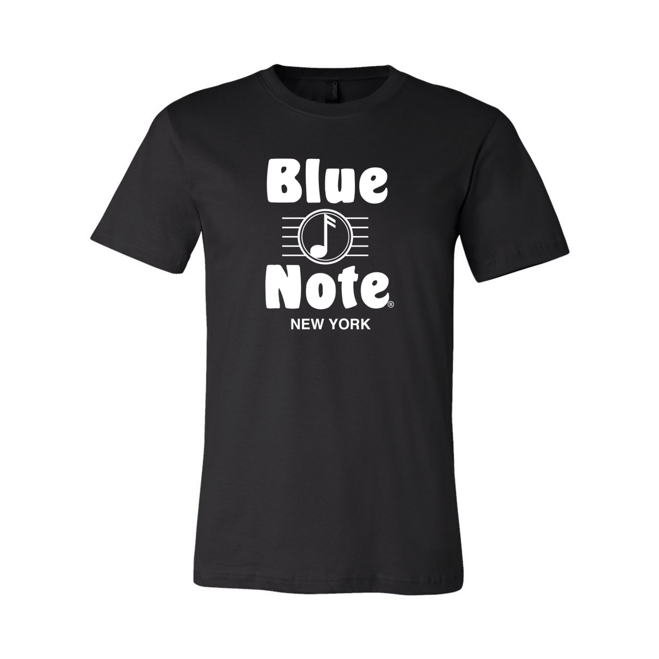 Blue Note Black Tee White Logo l Unisex