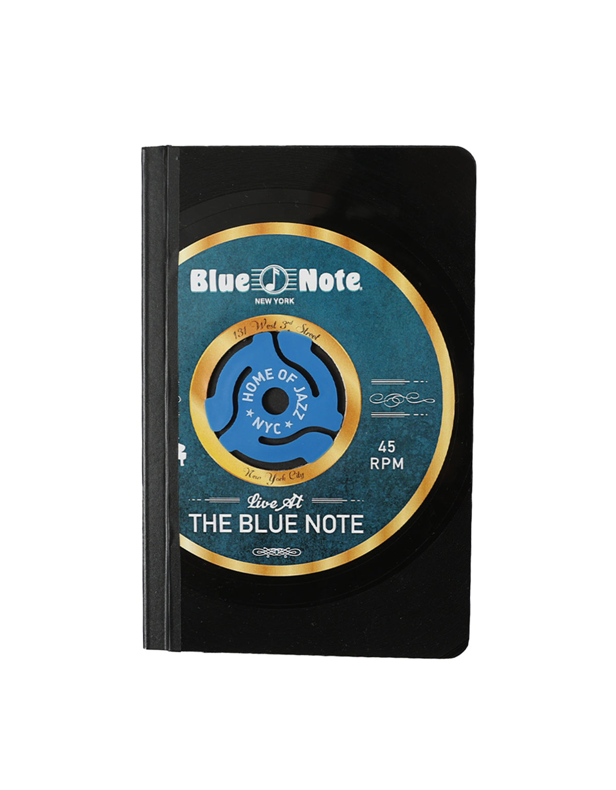 Vinyl Notebook Recycled Vinyl Notebook with Adapter- Small